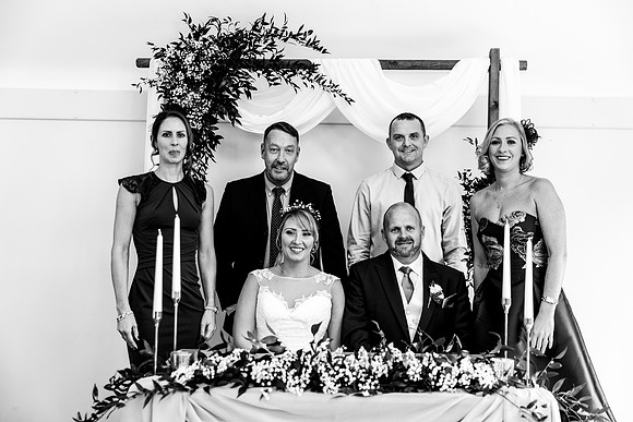 Hanbury Barn Wedding Photography - Laura & Phil-358