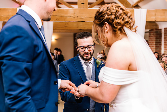 Hanbury Barn Wedding Photography - Hannah & Adam-331