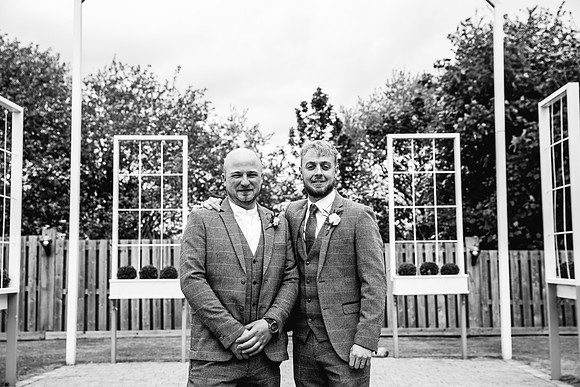 Alcumlow Wedding Barn Photography - Aimee & Mike-555