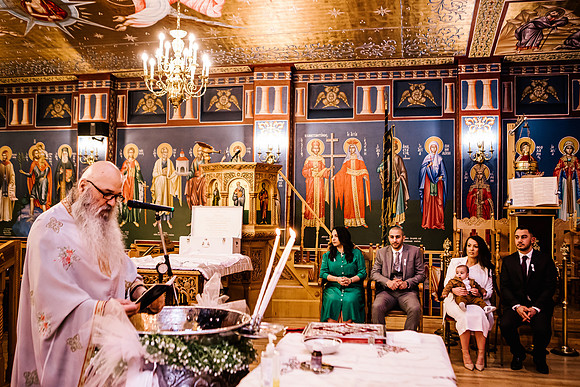 Greek Orthodox Cheristening - Staffordshire Event Photography-161