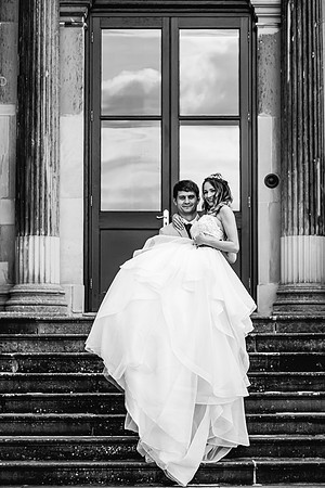 Stoneleigh Abbey Wedding Photography - Dave & Nori-344