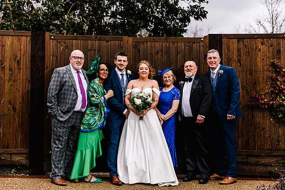 Hanbury Barn Wedding Photography - Hannah & Adam-465
