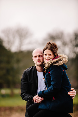 Trentham Gardens - Engagement Shoot - Staffordshire Wedding Photographer-67
