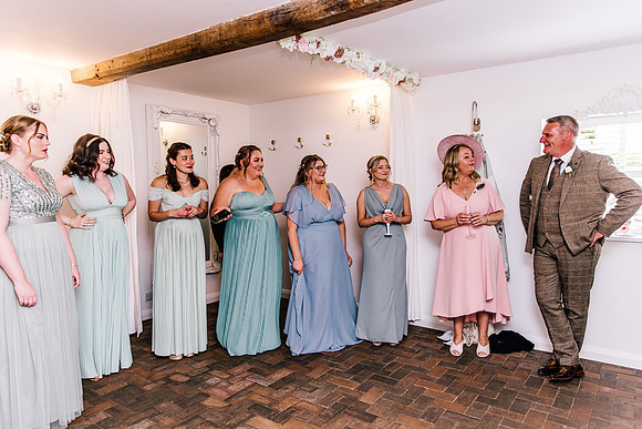 Alcumlow Wedding Barn Photography - Aimee & Mike-197