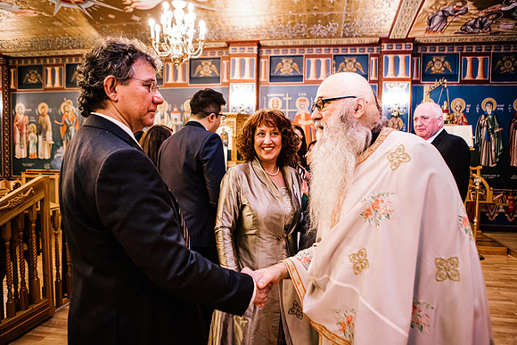 Greek Orthodox Cheristening - Staffordshire Event Photography-396