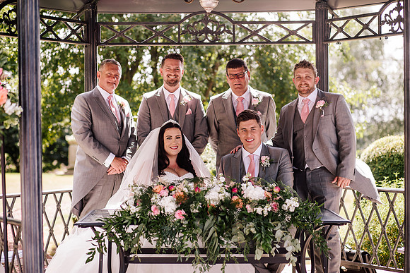 Upper House Barlaston Wedding Photography - Danielle & Alex-447