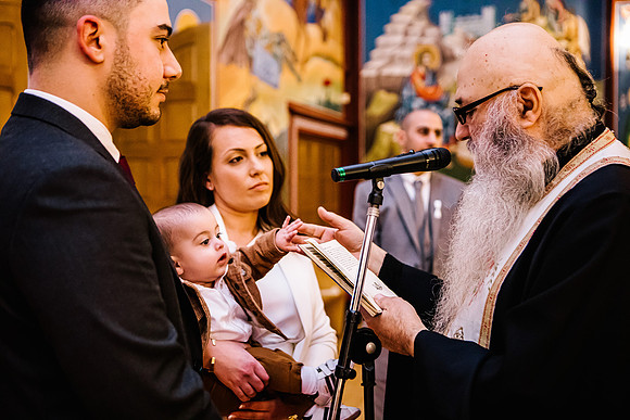 Greek Orthodox Cheristening - Staffordshire Event Photography-122