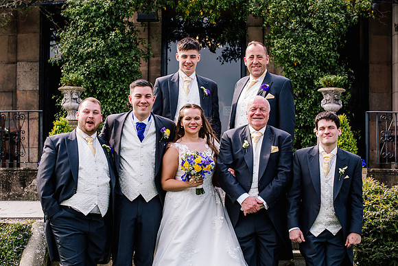 Rookery Hall Wedding Photography - Samantha & Simon-627
