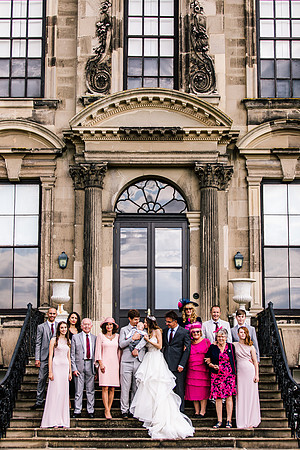 Stoneleigh Abbey Wedding Photography - Dave & Nori-306