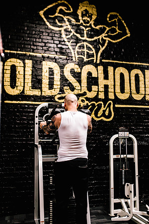 Staffordshire Fitness Photography - THe Fitness At Old School Jims Bodybuilding & Fitness - PT Shoot-36