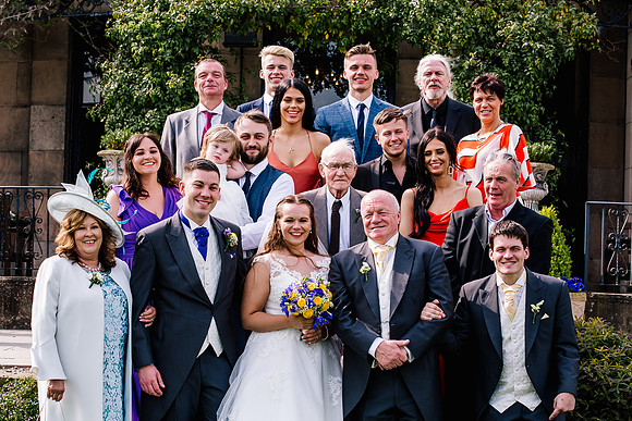 Rookery Hall Wedding Photography - Samantha & Simon-600
