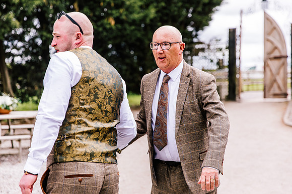 Alcumlow Wedding Barn Photography - Aimee & Mike-225