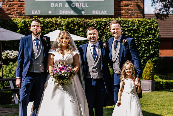 Manor House Hotel Wedding Photography - Megen & Dan-577