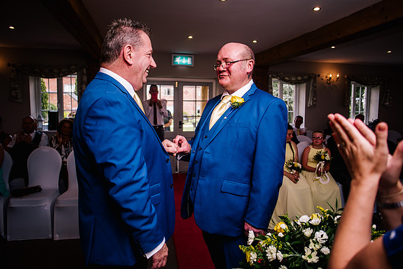 Slaters Country Inn Wedding Photography - Brian & Keith -195