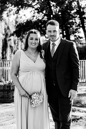 Hanbury Barn Wedding Photography - Laura & Phil-628