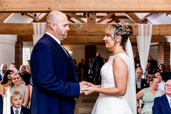 Hanbury Barn Wedding Photography - Laura & Phil-305
