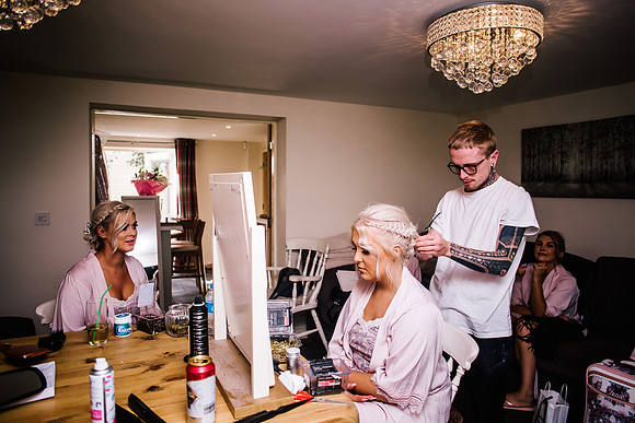 The Ashes Barns Wedding - Emma & Alistair-125