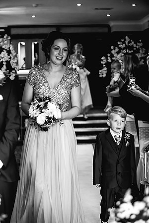 Three Horseshoes Wedding Photography - Staffordshire Weddding Photographer - Laura & Louis-244