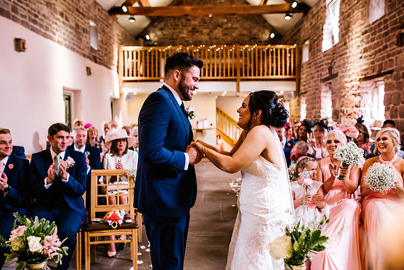 The Ashes Barns Wedding - Emma & Alistair-373