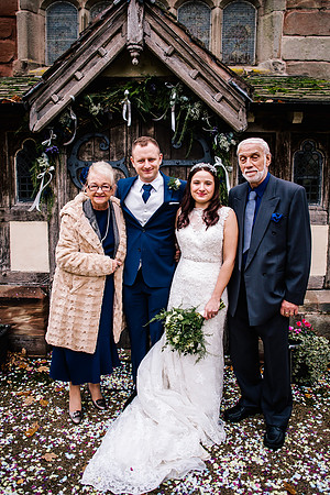 Slaters Country Inn Wedding Photography - Chantelle & Nick-307