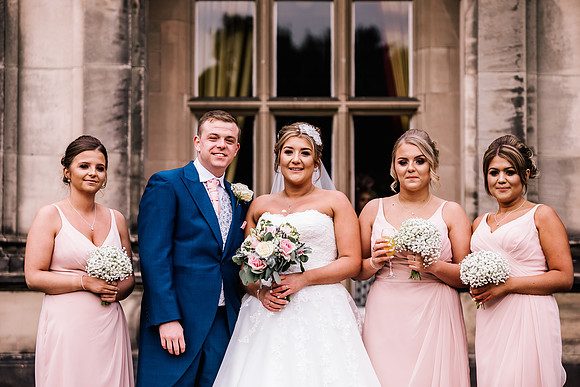 Keele Hall Wedding Photography - Tasha & Rhys-549