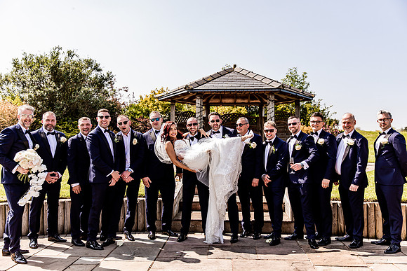 Aston Marina Wedding Photography - Nina & Kev-563