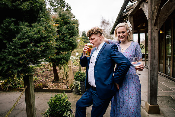The Oak Tree Of Peover Wedding Photography - Nikki & Tom.-553