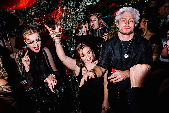 Staffordshire Event Photography - Cringleford Gothic Fairytale New Years Eve Party.-321