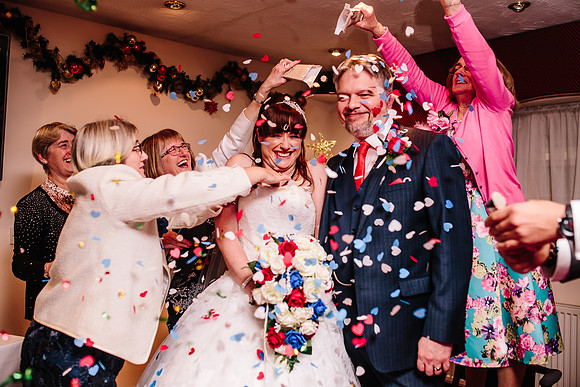 Hunters Lodge Wedding Photography - Jenny & Bob-397