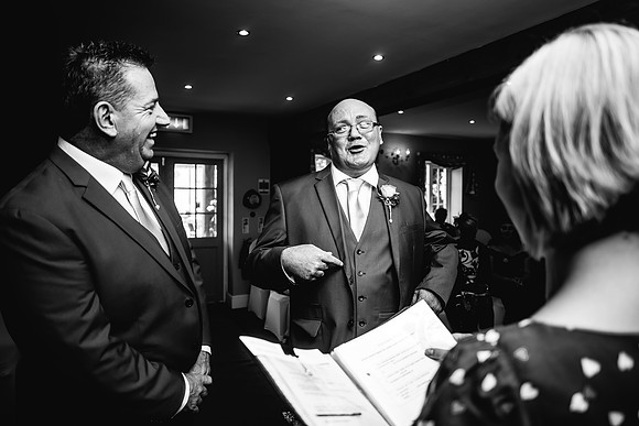 Slaters Country Inn Wedding Photography - Brian & Keith -174