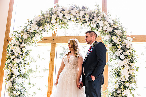 Mill Barns Wedding Photography - Paige & Chris-288