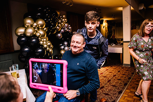 Staffordshire Event Photography - Melv Surprise 70th-178