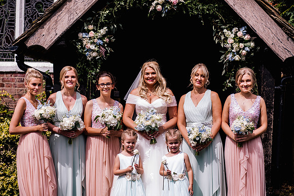 The Oak Tree Of Peover Wedding Photography - Cheshire Wedding Photographer-381