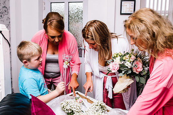 Keele Hall Wedding Photography - Tasha & Rhys-78