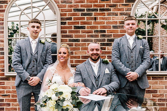 Foxtail Barns Wedding Photography - Kate & Jonathon-356