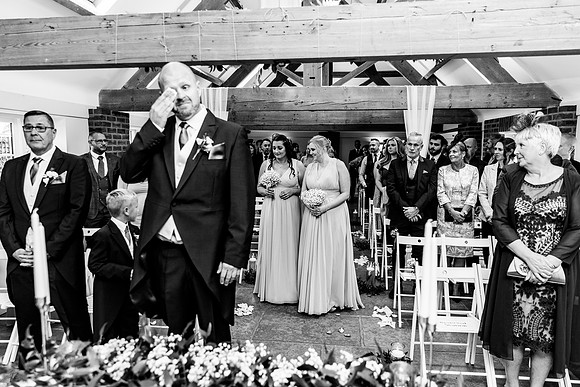 Hanbury Barn Wedding Photography - Laura & Phil-283