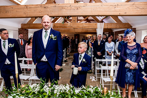 Hanbury Barn Wedding Photography - Laura & Phil-274