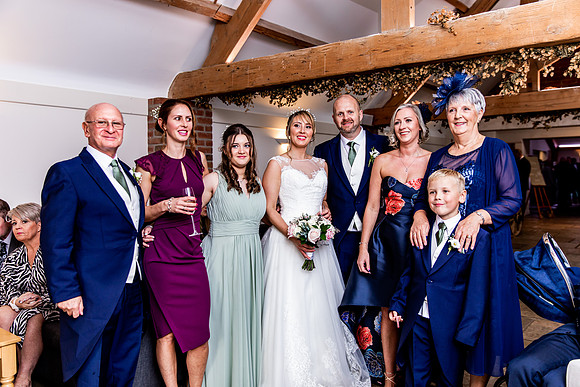 Hanbury Barn Wedding Photography - Laura & Phil-481
