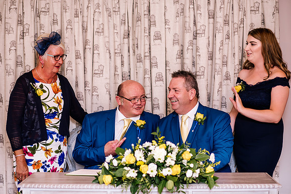 Slaters Country Inn Wedding Photography - Brian & Keith -212