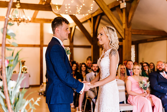 Sandhole Oak Barn Wedding Photography - Caitlin & Shane-341