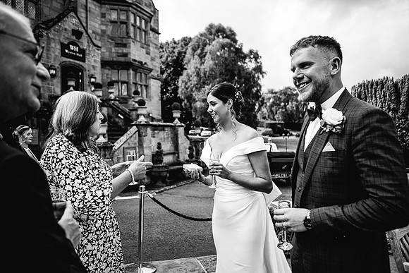 Weston Hall Wedding Photography - Alice & Josh-486