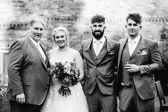 Slaters Country Inn Wedding Photography - Katie & Louis - Staffordshire Wedding Photographer-354