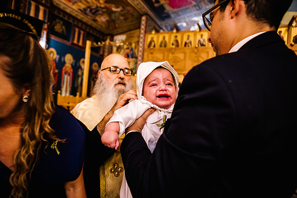 Mario - Greek Orthodox Christening -297