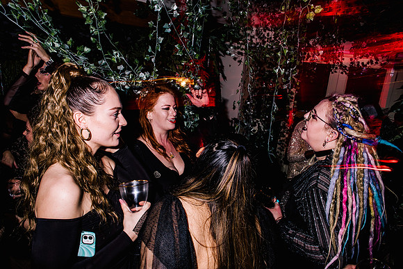 Staffordshire Event Photography - Cringleford Gothic Fairytale New Years Eve Party.-315