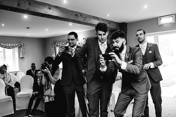 Slaters Country Inn Wedding Photography - Katie & Louis - Staffordshire Wedding Photographer-268