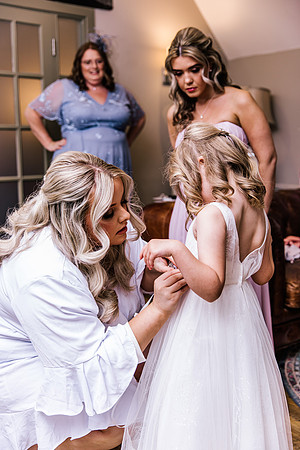 Manor House Hotel Wedding Photography - Megen & Dan-191