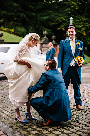 Keele Hall Wedding Photography - Katie & Simon-315