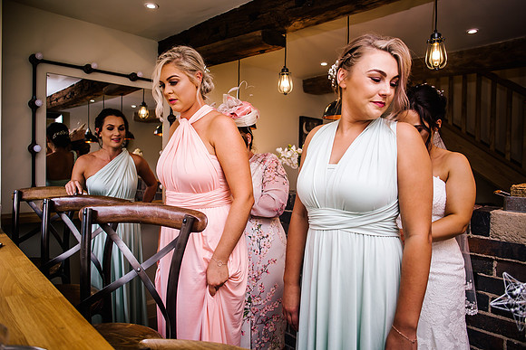 The Ashes Barns Wedding - Emma & Alistair-272
