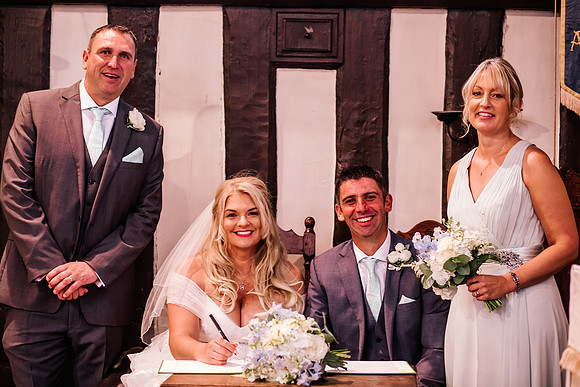 The Oak Tree Of Peover Wedding Photography - Cheshire Wedding Photographer-354