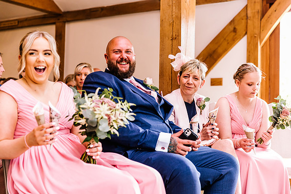 Sandhole Oak Barn Wedding Photography - Caitlin & Shane-377